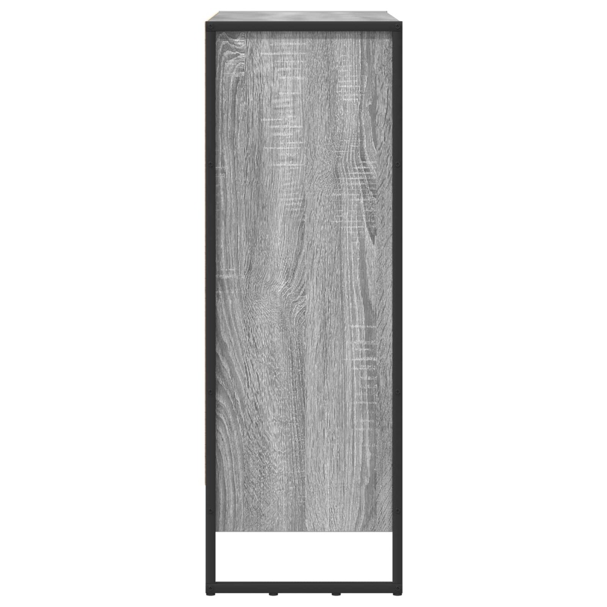vidaXL Βιβλιοθήκη 80 x 30 x 86,5 εκ Επεξεργασμένο Ξύλο Γκρίζο Σονομα