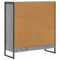 vidaXL Βιβλιοθήκη 80 x 30 x 86,5 εκ Επεξεργασμένο Ξύλο Γκρίζο Σονομα