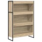 vidaXL Βιβλιοθήκη 80 x 30 x 121 εκ Επεξεργασμένο Ξύλο Σονόμα