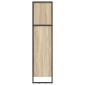 vidaXL Βιβλιοθήκη 80 x 30 x 121 εκ Επεξεργασμένο Ξύλο Σονόμα