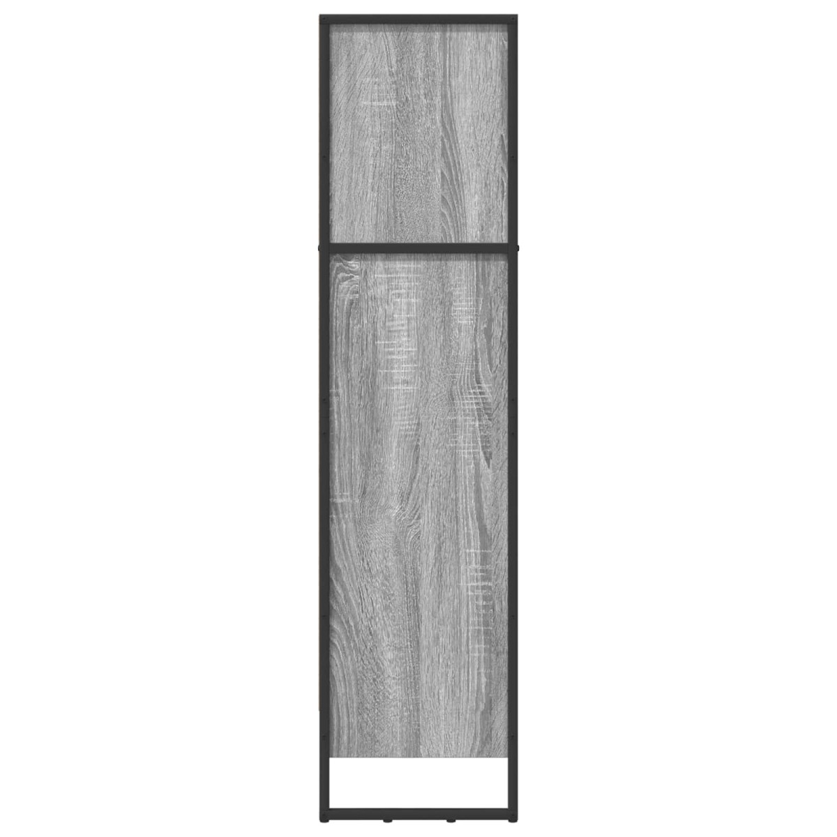 vidaXL Βιβλιοθήκη 80 x 30 x 121 εκ Επεξεργασμένο Ξύλο Γκρίζο Σονομα