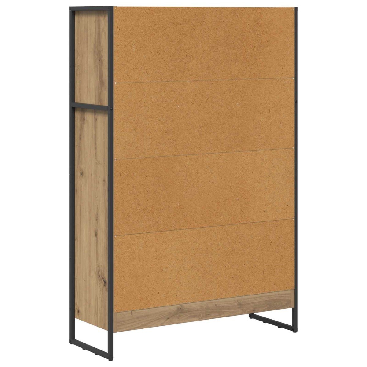 vidaXL Βιβλιοθήκη 80 x 30 x 121 εκ Επεξεργασμένο Ξύλο