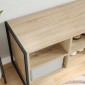 vidaXL Ντουλάπα Παπουτσιών 100 x 35 x 44 εκ. Επεξεργασμένο Ξύλο Σονόμα