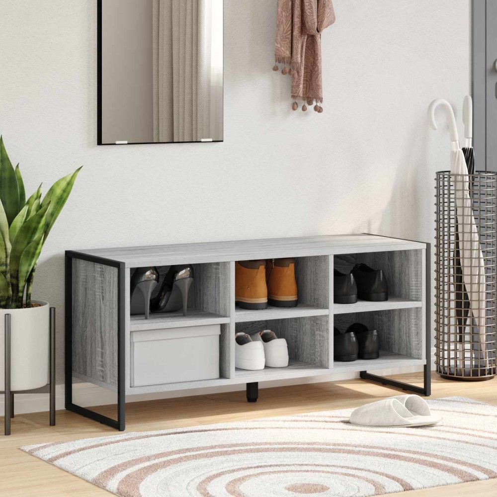 vidaXL Ντουλάπα Παπουτσιών 100 x 35 x 44 εκ. Επεξεργασμένο Ξύλο