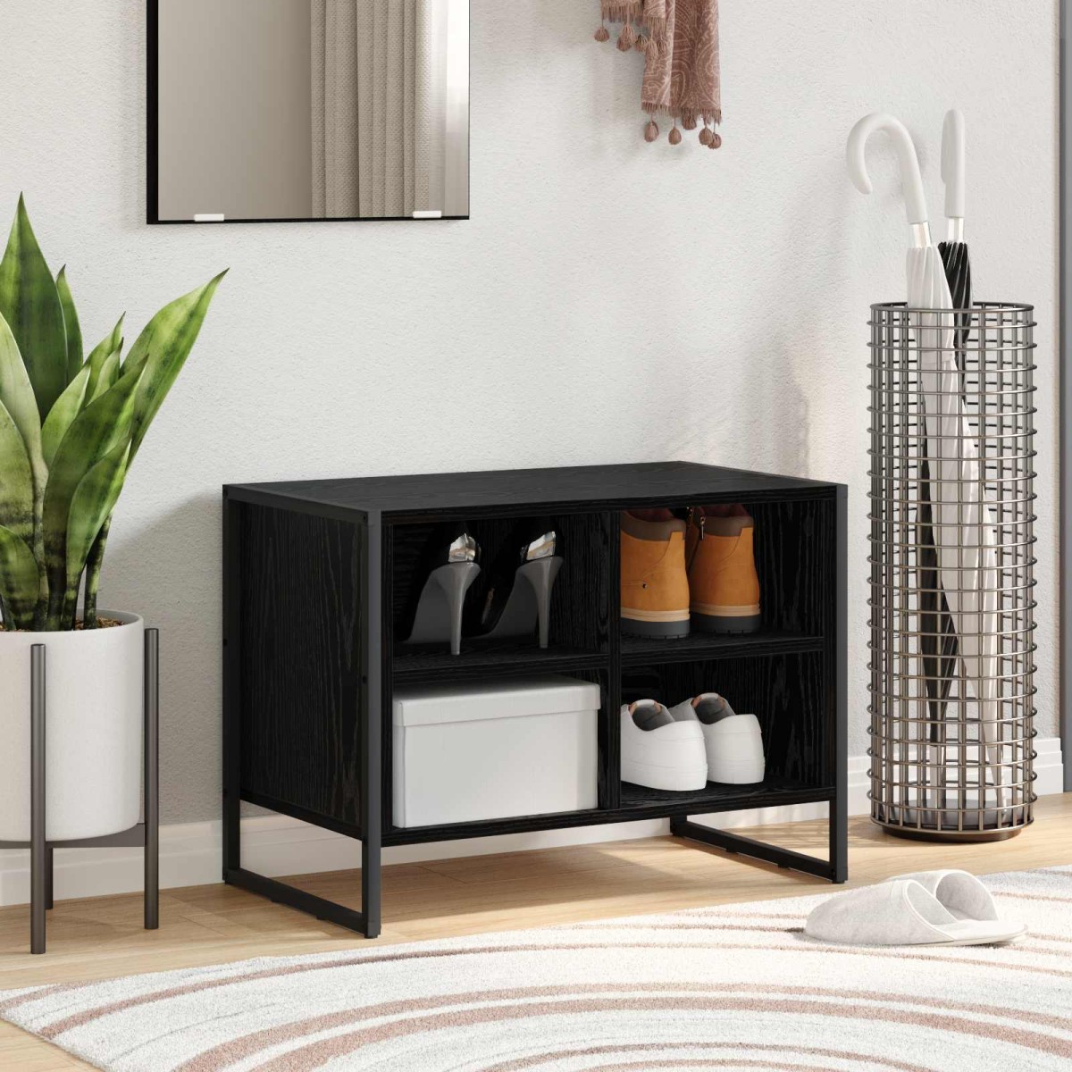 vidaXL Ντουλάπα Παπουτσιών 60 x 35 x 44 εκ. Επεξεργασμένο Ξύλο