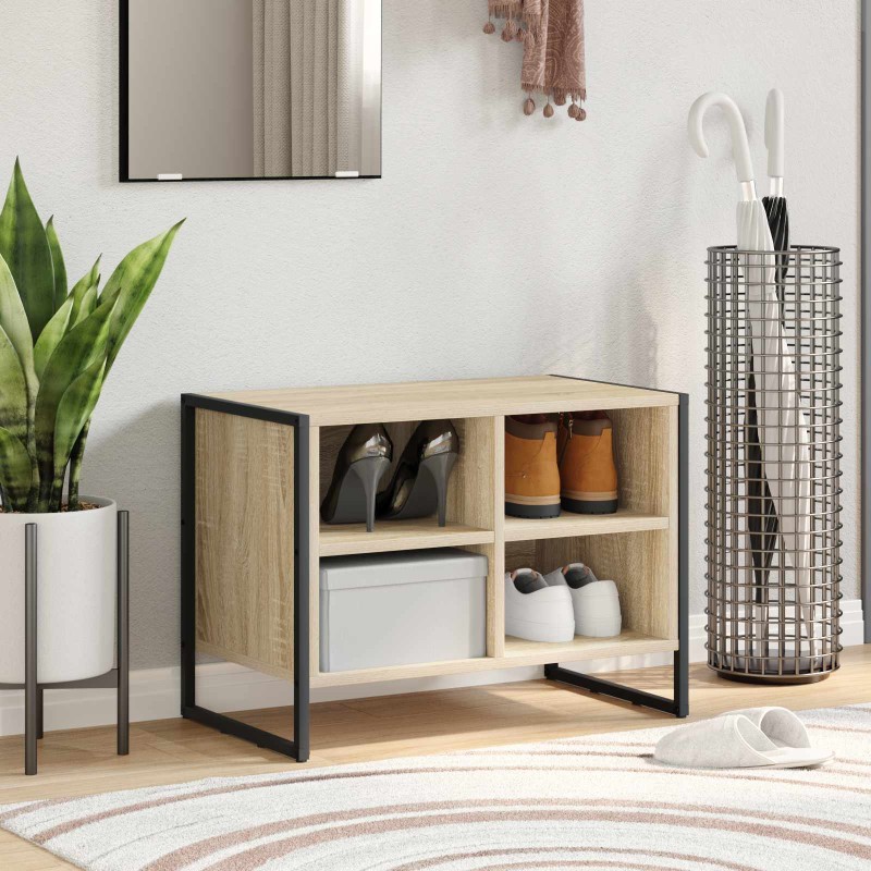 vidaXL Ντουλάπα Παπουτσιών 60 x 35 x 44 εκ. Επεξεργασμένο Ξύλο Σονόμα