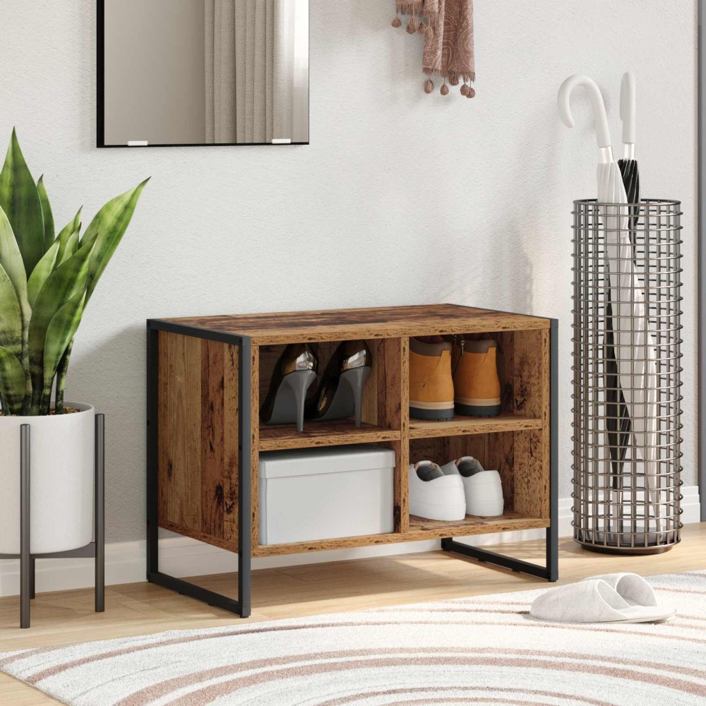 vidaXL Ντουλάπα Παπουτσιών 60 x 35 x 44 εκ. Επεξεργασμένο Ξύλο