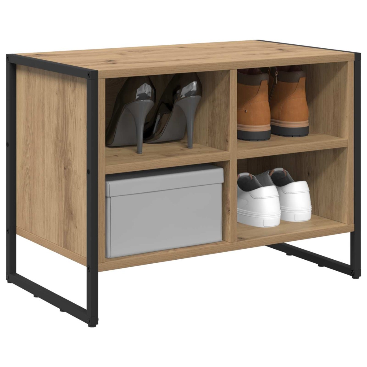 vidaXL Ντουλάπα Παπουτσιών 60 x 35 x 44 εκ. Επεξεργασμένο Ξύλο