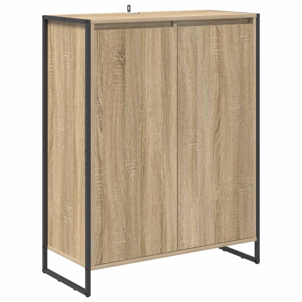 vidaXL Ντουλάπα Παπουτσιών Σονόμα 79 x 36 x 100 εκ. Επεξεργασμένο Ξύλο