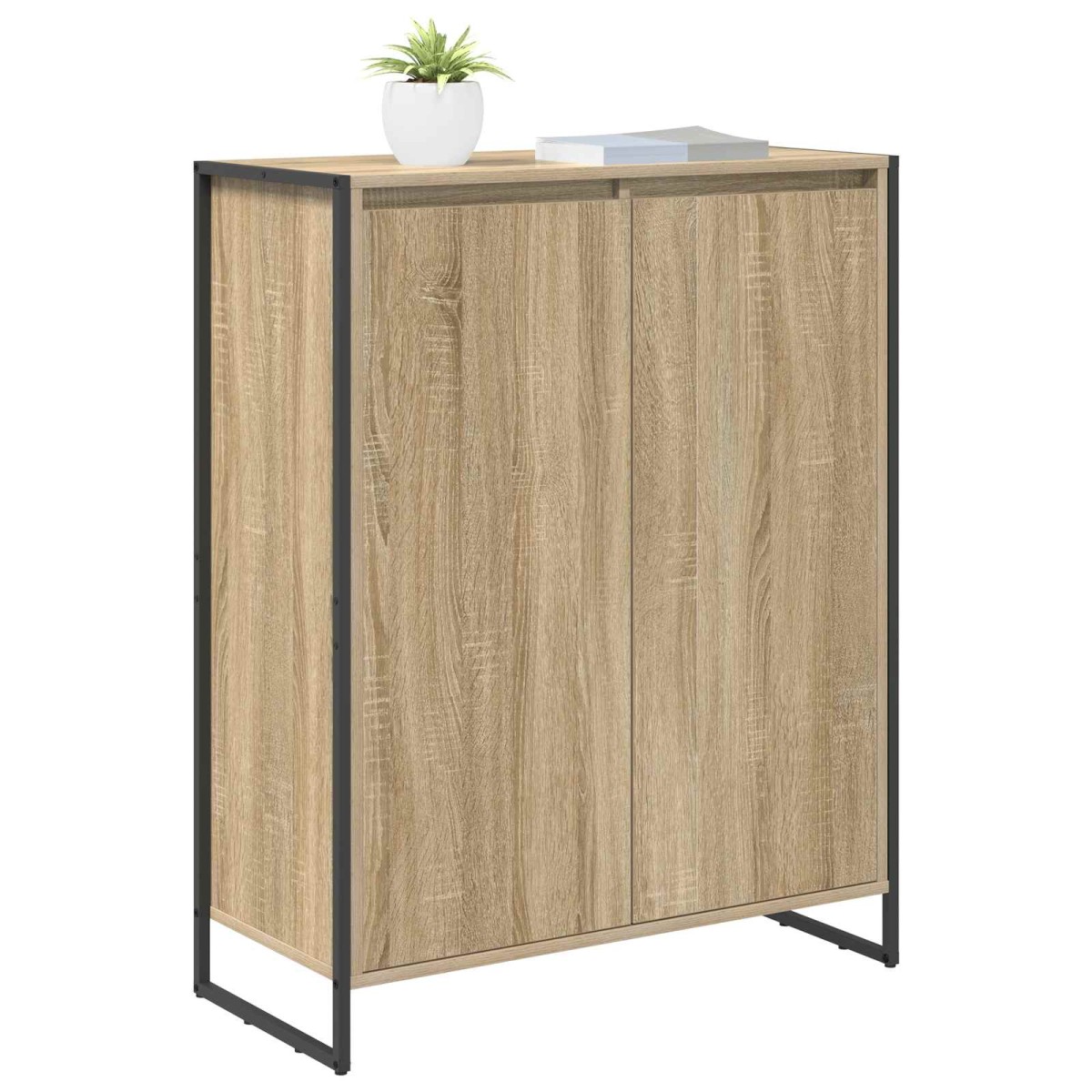 vidaXL Ντουλάπα Παπουτσιών Σονόμα 79 x 36 x 100 εκ. Επεξεργασμένο Ξύλο