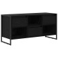 vidaXL Ντουλάπι TV 100 x 36 x 49,5 εκ Μαύρη Οξυά Επεξεργασμένο Ξύλο