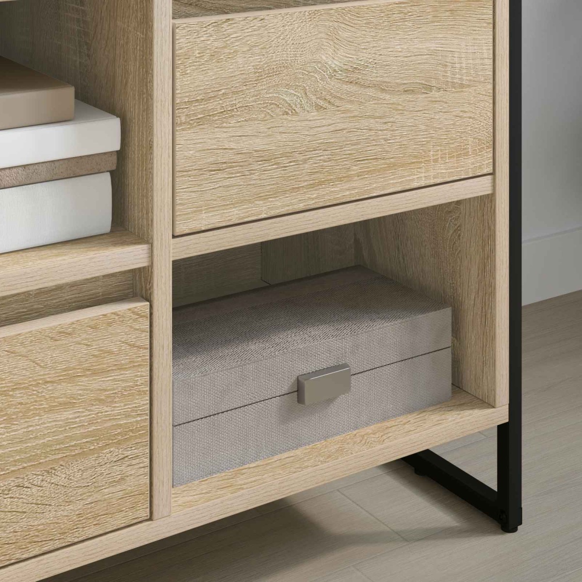 vidaXL Ντουλάπι TV 100 x 36 x 49,5 εκ Σονόμα Επεξεργασμένο Ξύλο