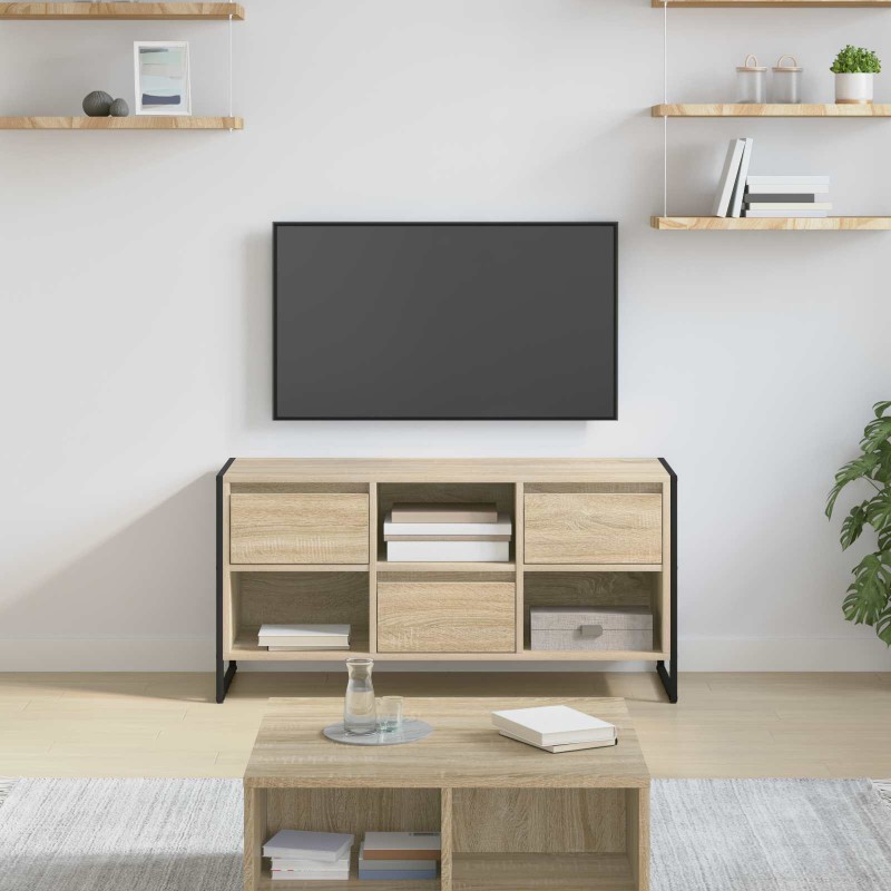 vidaXL Ντουλάπι TV 100 x 36 x 49,5 εκ Σονόμα Επεξεργασμένο Ξύλο