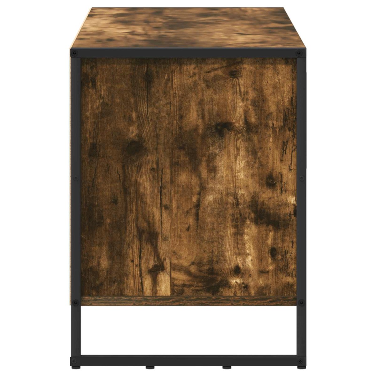 vidaXL Ντουλάπι TV 100 x 36 x 49,5 εκ Καπνιστό Δρύς Επεξεργασμένο Ξύλο