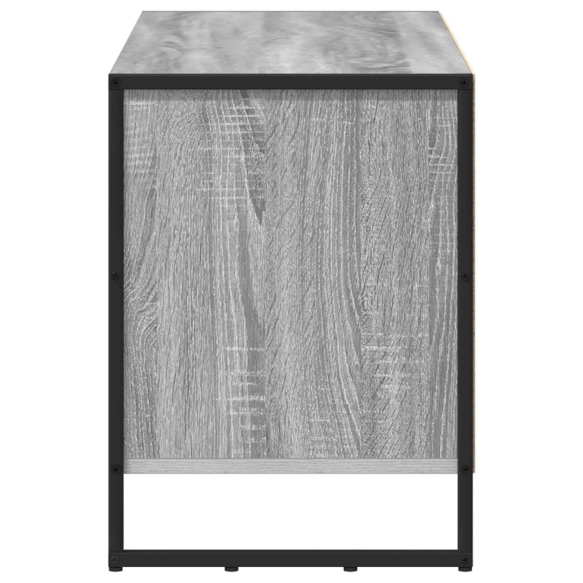 vidaXL Ντουλάπι TV 100 x 36 x 49,5 εκ Γκρίζο Σονομα Επεξεργασμένο Ξύλο