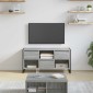 vidaXL Ντουλάπι TV 100 x 36 x 49,5 εκ Γκρίζο Σονομα Επεξεργασμένο Ξύλο