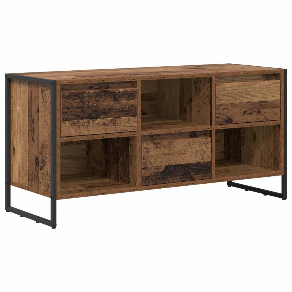 vidaXL Ντουλάπι TV 100 x 36 x 49,5 εκ Παλιό Ξύλο Επεξεργασμένο Ξύλο