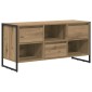 vidaXL Ντουλάπι TV 100 x 36 x 49,5 εκ Καρυδιά Χειροποίητης Εργασίας