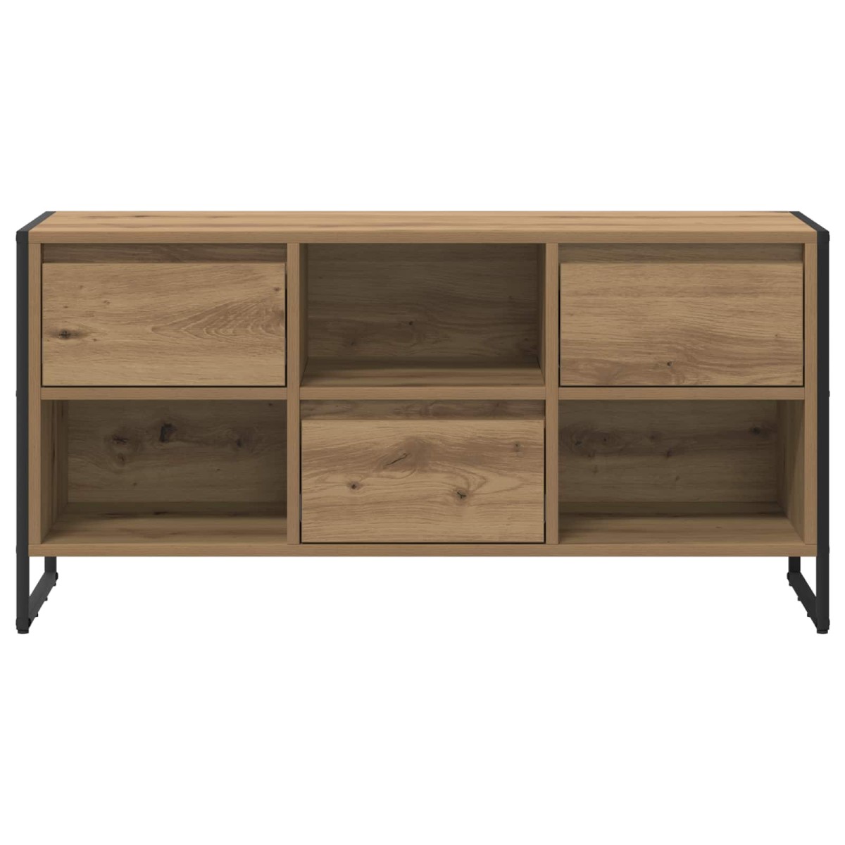 vidaXL Ντουλάπι TV 100 x 36 x 49,5 εκ Καρυδιά Χειροποίητης Εργασίας