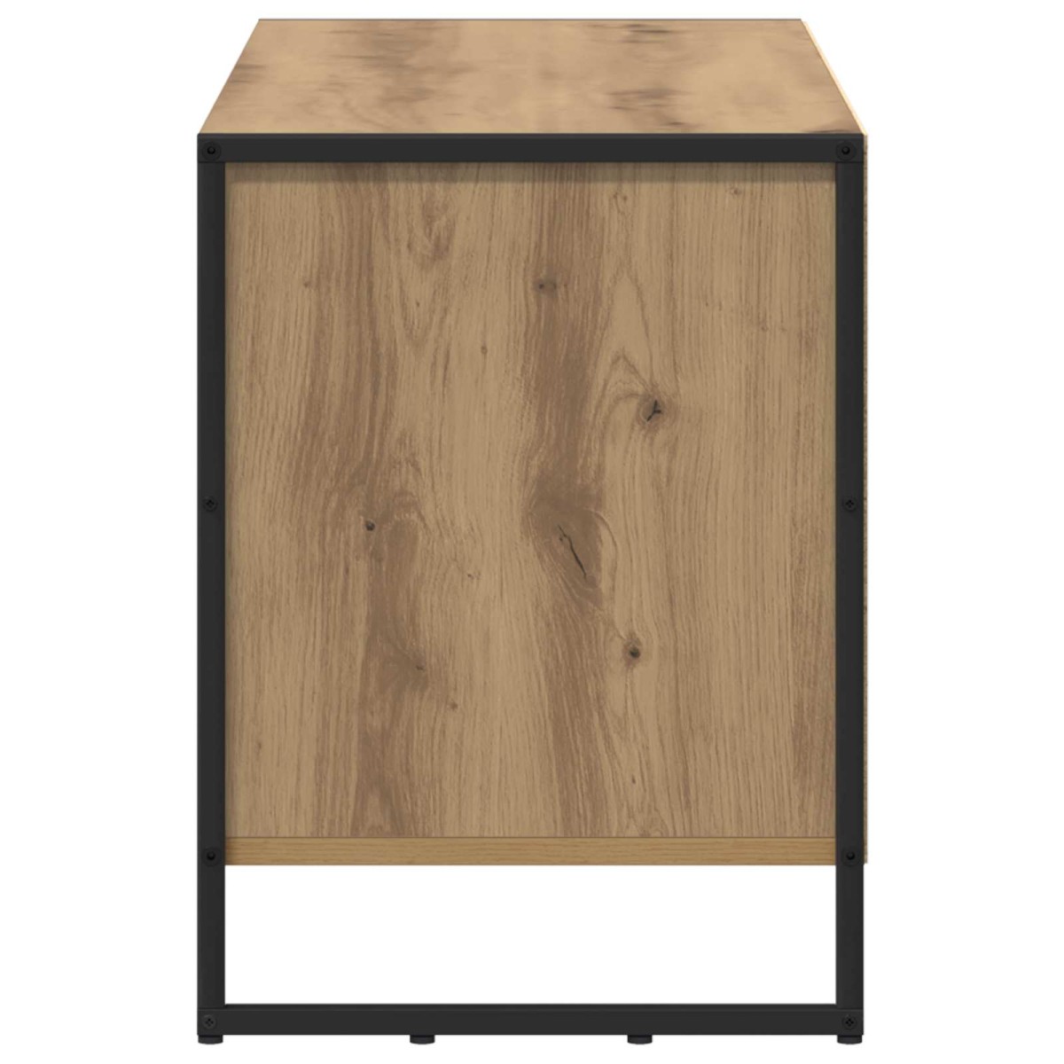 vidaXL Ντουλάπι TV 100 x 36 x 49,5 εκ Καρυδιά Χειροποίητης Εργασίας