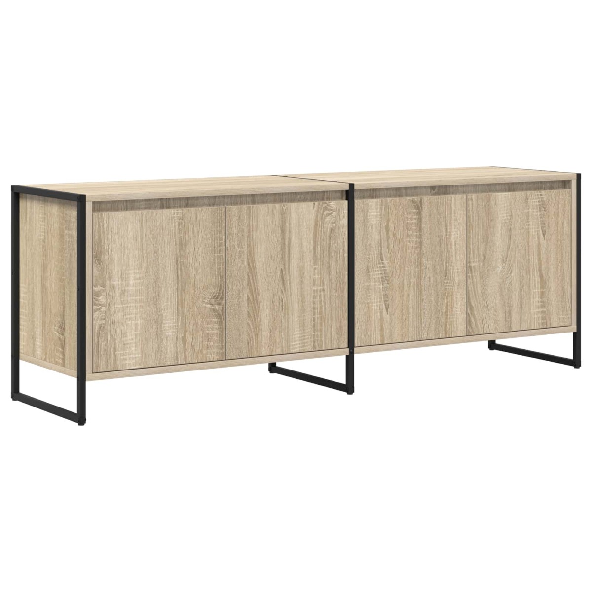 vidaXL Ντουλάπι TV 140 x 36 x 49.5 εκ Σονόμα Επεξεργασμένο Ξύλο