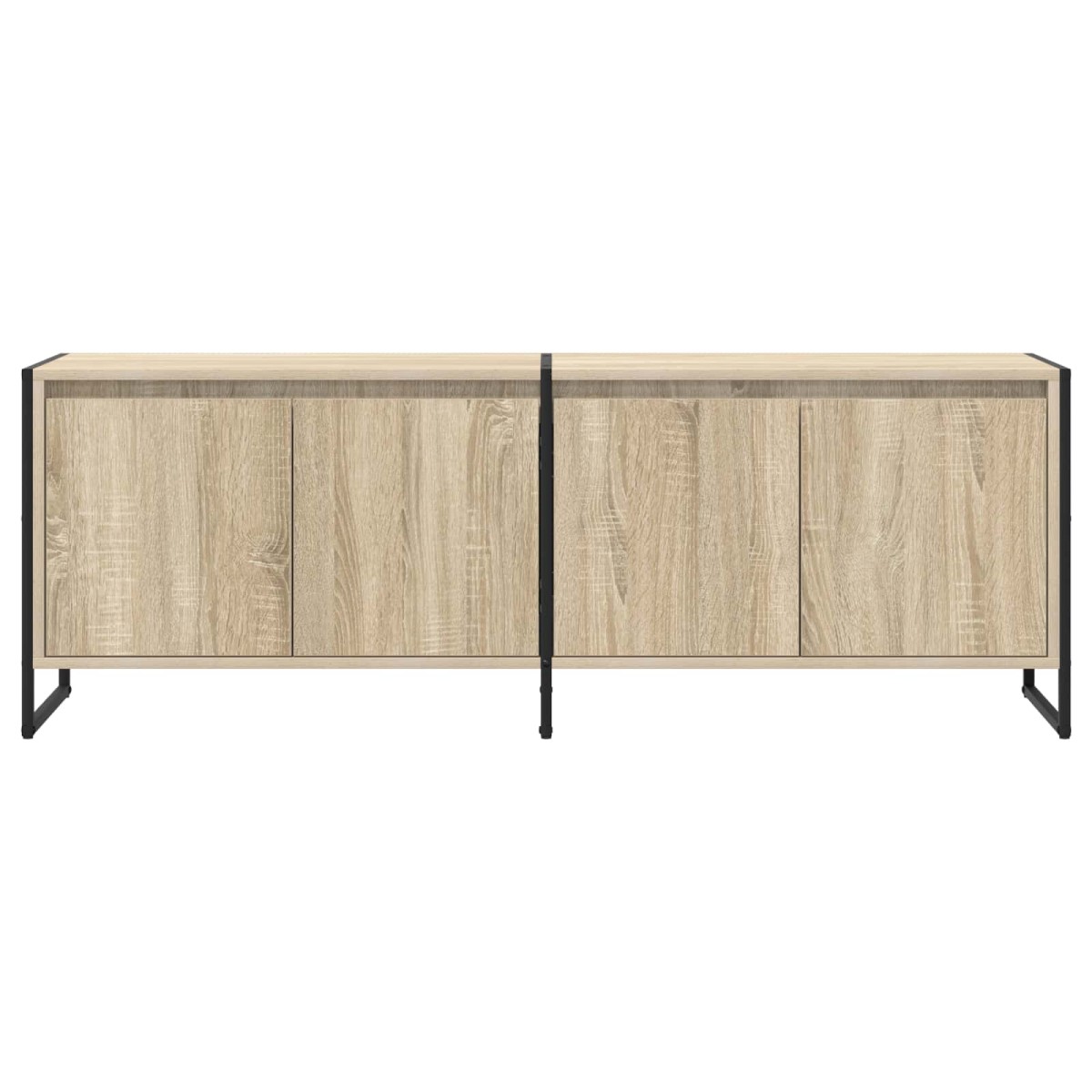 vidaXL Ντουλάπι TV 140 x 36 x 49.5 εκ Σονόμα Επεξεργασμένο Ξύλο