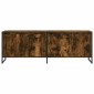 vidaXL Ντουλάπι TV 140 x 36 x 49.5 εκ Καπνιστό Δρύς Επεξεργασμένο Ξύλο