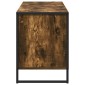 vidaXL Ντουλάπι TV 140 x 36 x 49.5 εκ Καπνιστό Δρύς Επεξεργασμένο Ξύλο