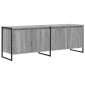 vidaXL Ντουλάπι TV 140 x 36 x 49.5 εκ Γκρίζο Σονομα Επεξεργασμένο Ξύλο
