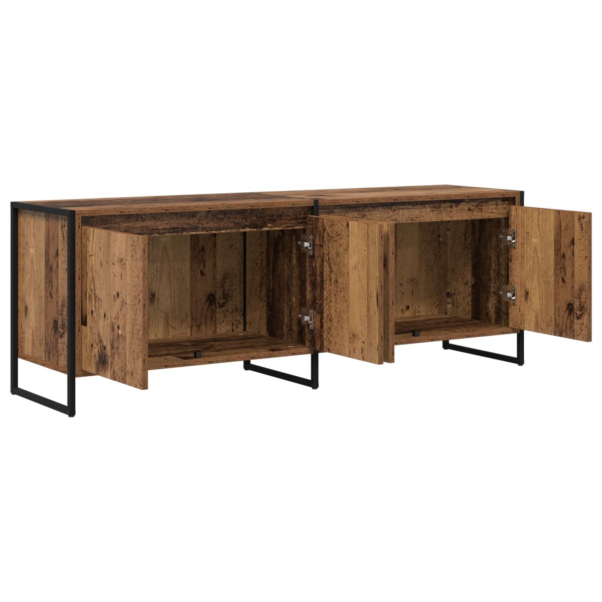 vidaXL Ντουλάπι TV 140 x 36 x 49.5 εκ Παλιό Ξύλο Επεξεργασμένο Ξύλο