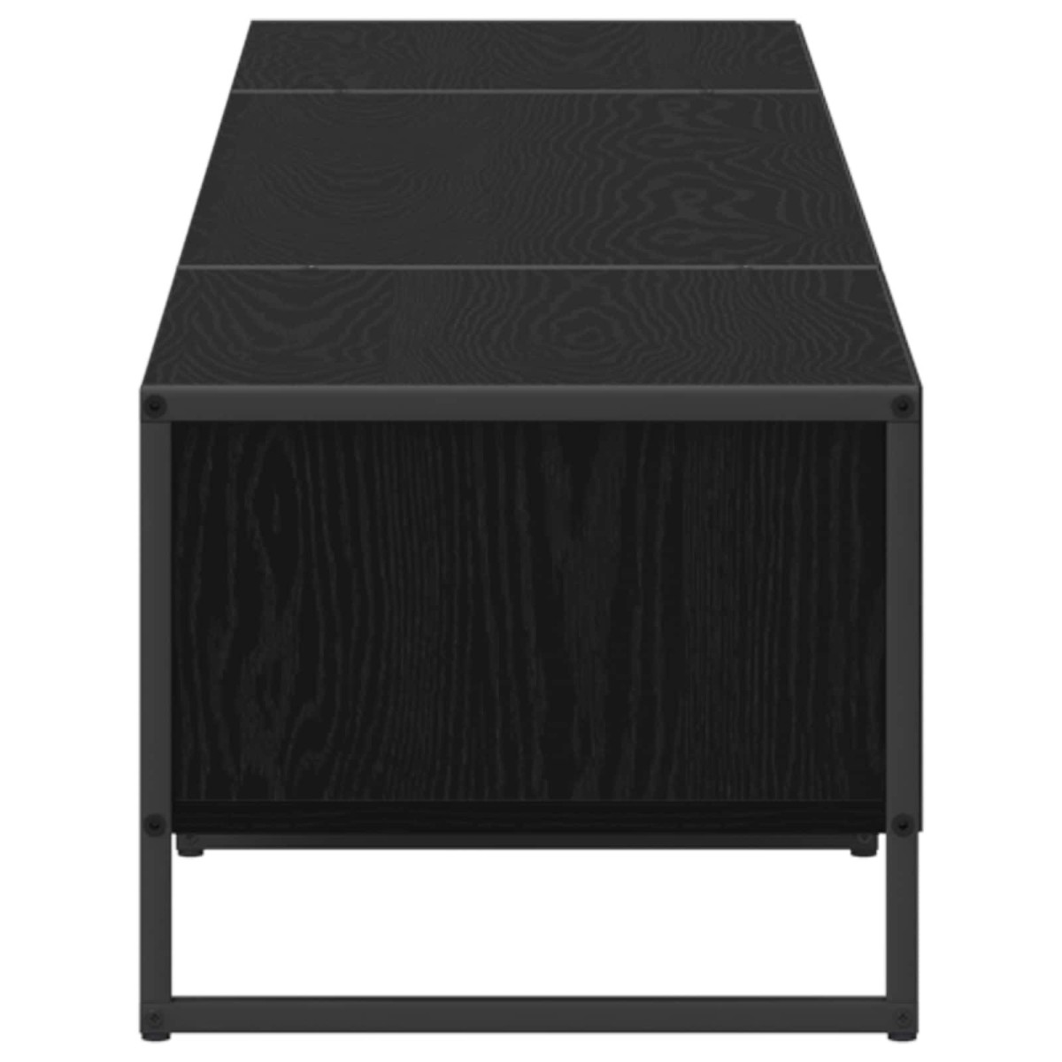 vidaXL Ντουλάπι TV 170.5 x 36 x 30.5 εκ Μαύρη Οξυά Επεξεργασμένο Ξύλο