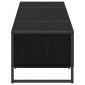 vidaXL Ντουλάπι TV 170.5 x 36 x 30.5 εκ Μαύρη Οξυά Επεξεργασμένο Ξύλο