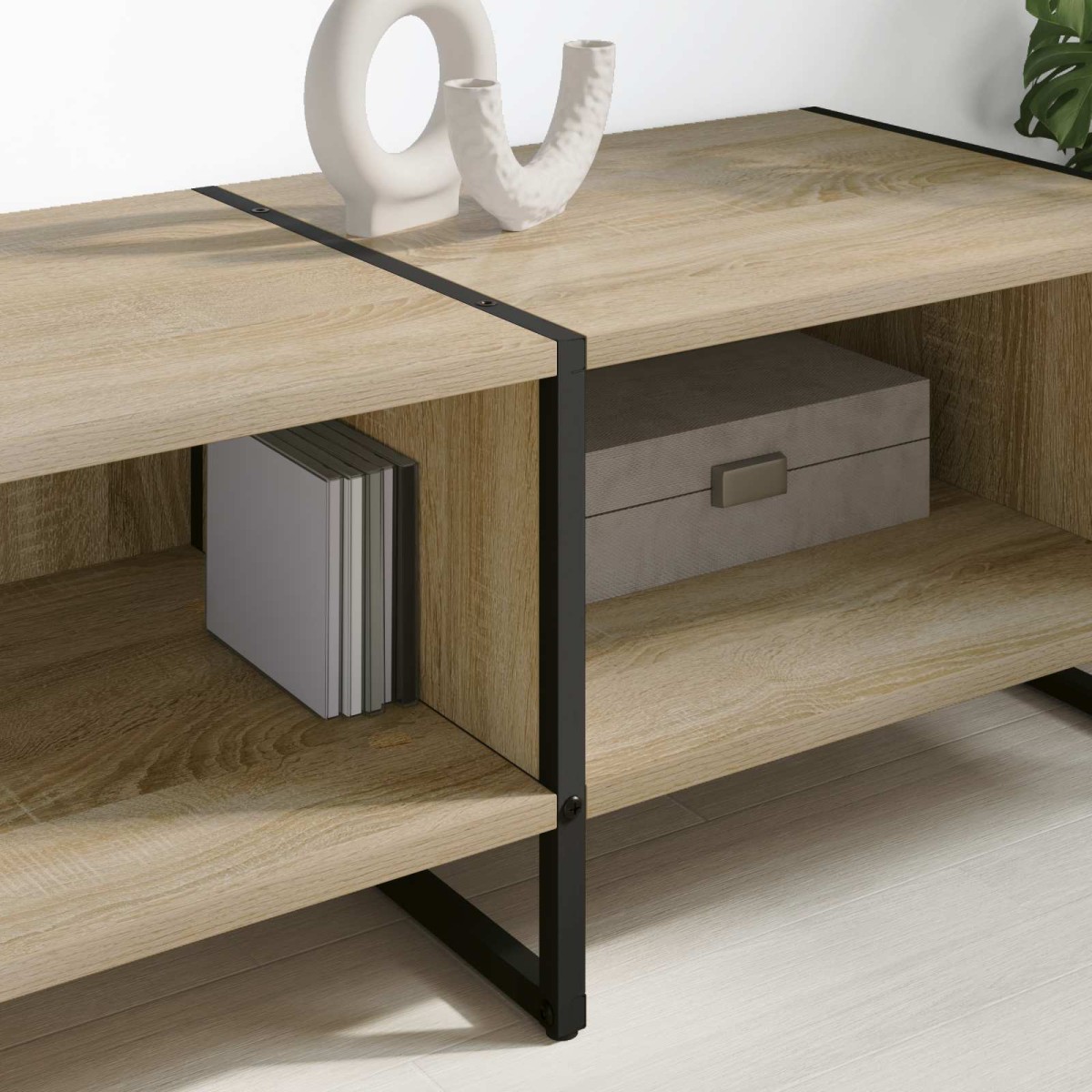 vidaXL Ντουλάπι TV 170.5 x 36 x 30.5 εκ Σονόμα Επεξεργασμένο Ξύλο