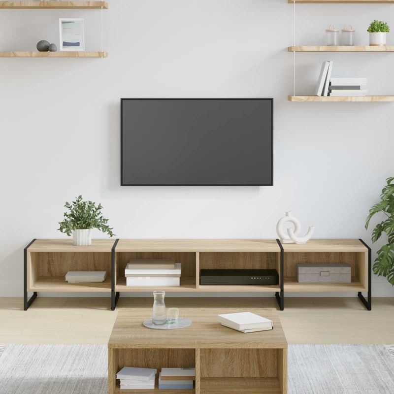 vidaXL Ντουλάπι TV 170.5 x 36 x 30.5 εκ Σονόμα Επεξεργασμένο Ξύλο