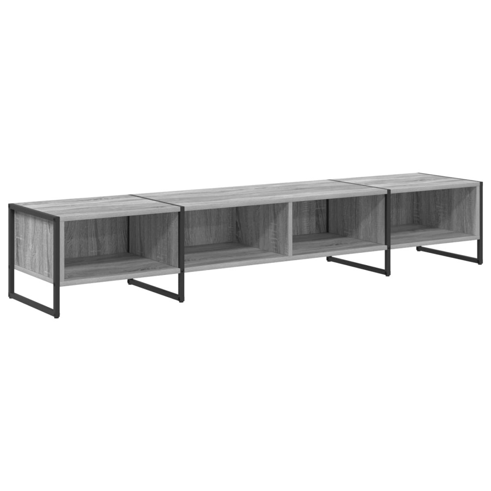 vidaXL Ντουλάπι TV 170.5 x 36 x 30.5 εκ Γκρίζο Σονομα