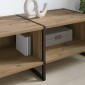 vidaXL Ντουλάπι TV 170.5 x 36 x 30.5 εκ Καρυδιά Χειροποίητης Εργασίας
