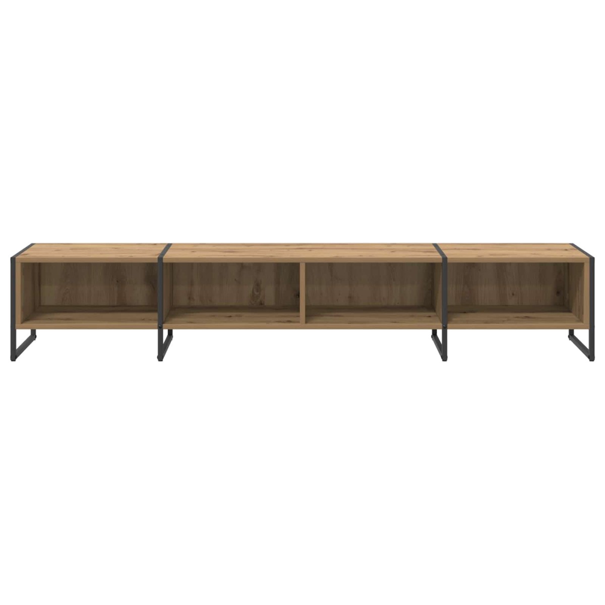 vidaXL Ντουλάπι TV 170.5 x 36 x 30.5 εκ Καρυδιά Χειροποίητης Εργασίας