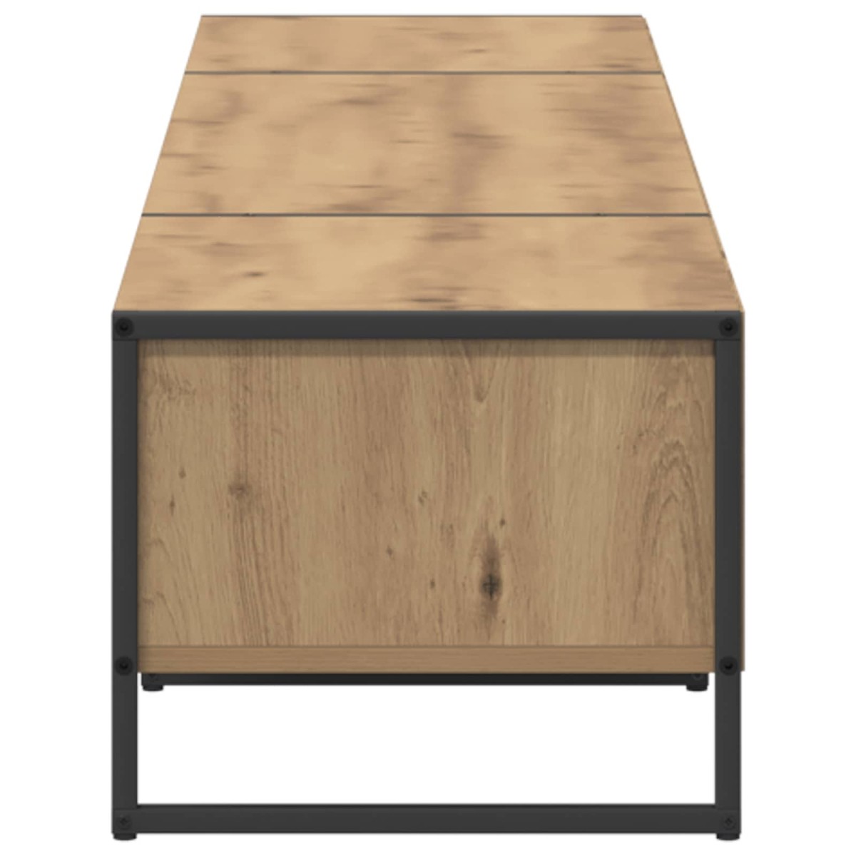 vidaXL Ντουλάπι TV 170.5 x 36 x 30.5 εκ Καρυδιά Χειροποίητης Εργασίας
