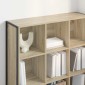 vidaXL Βιβλιοθήκη 99.5 x 30 x 108.5 εκ Επεξεργασμένο Ξύλο Σονόμα