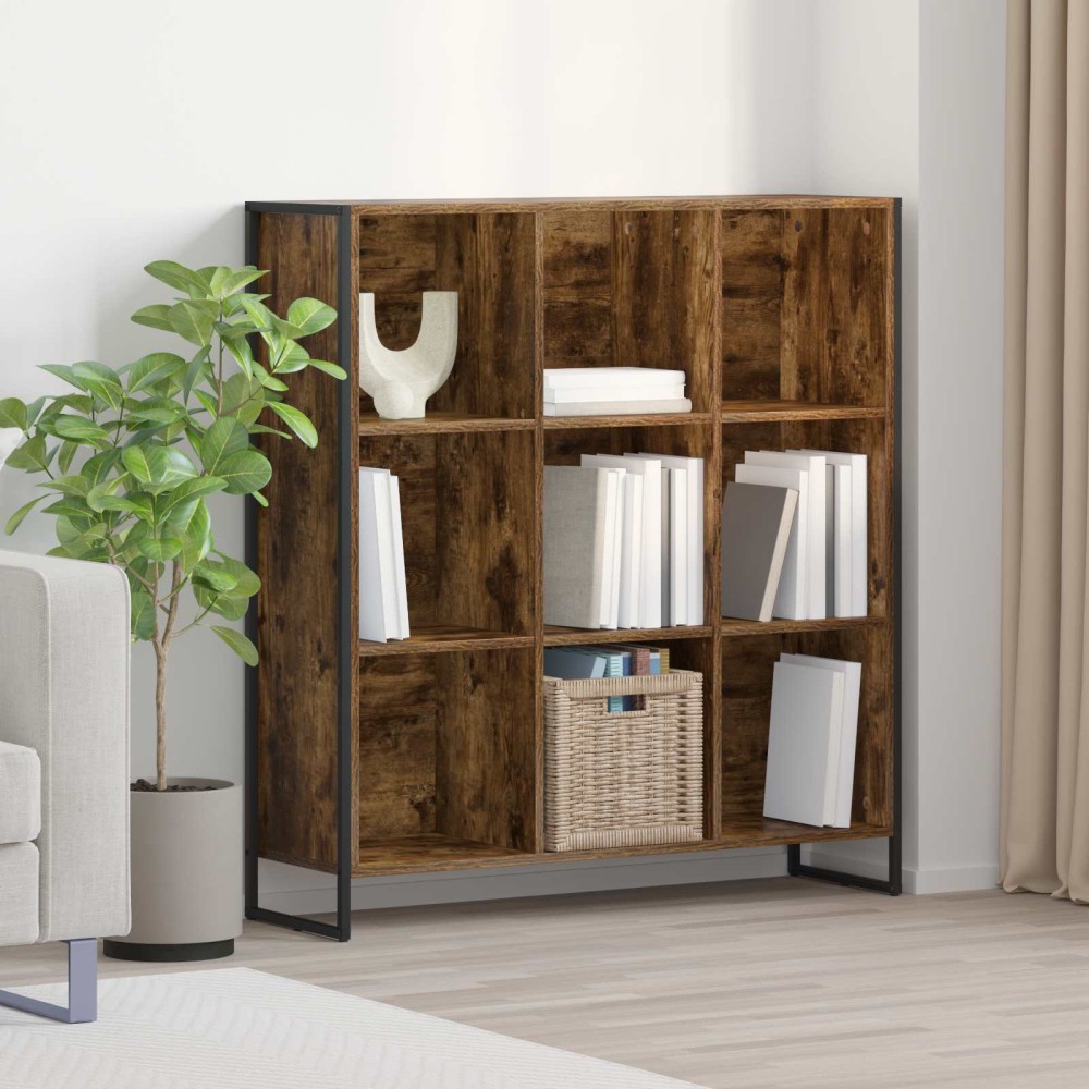 vidaXL Βιβλιοθήκη 99.5 x 30 x 108.5 εκ Επεξεργασμένο Ξύλο