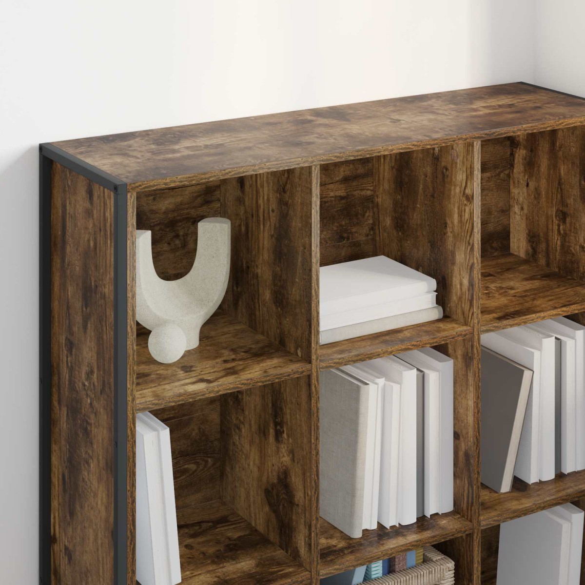 vidaXL Βιβλιοθήκη 99.5 x 30 x 108.5 εκ Επεξεργασμένο Ξύλο