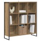 vidaXL Βιβλιοθήκη 99.5 x 30 x 108.5 εκ Επεξεργασμένο Ξύλο
