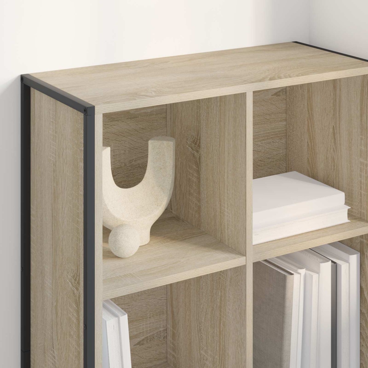 vidaXL Βιβλιοθήκη 99.5 x 30 x 108.5 εκ Επεξεργασμένο Ξύλο Σονόμα