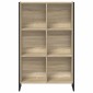 vidaXL Βιβλιοθήκη 99.5 x 30 x 108.5 εκ Επεξεργασμένο Ξύλο Σονόμα