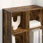vidaXL Βιβλιοθήκη 99.5 x 30 x 108.5 εκ Επεξεργασμένο Ξύλο