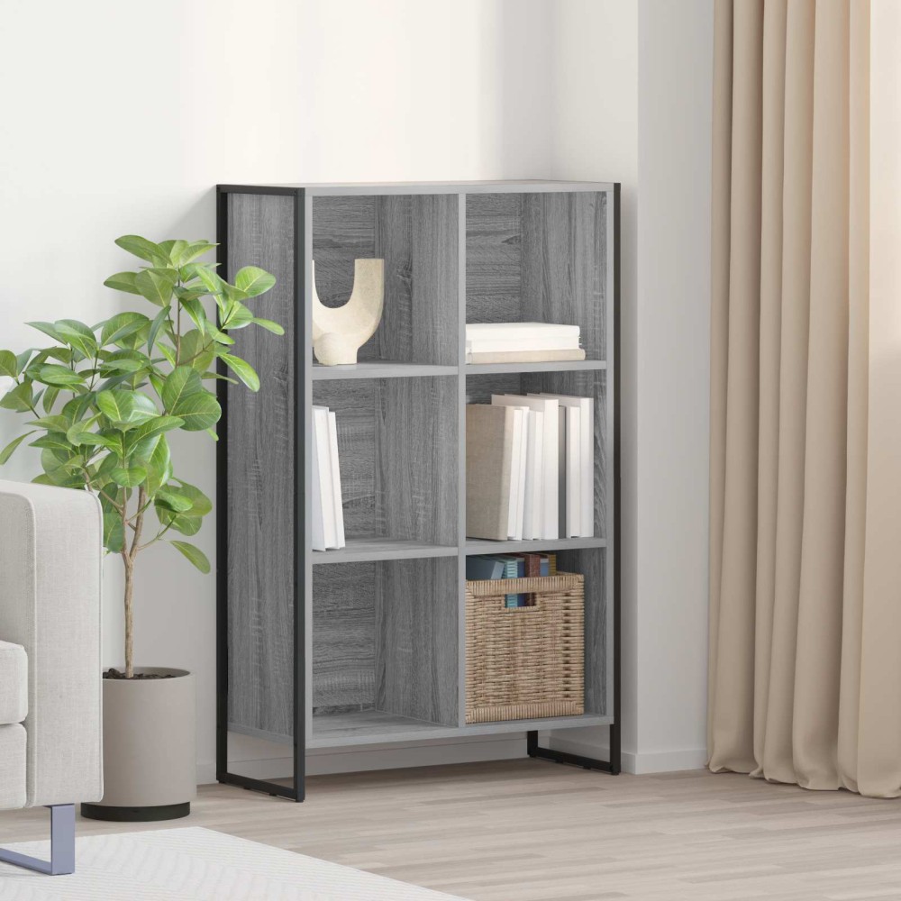 vidaXL Βιβλιοθήκη 99.5 x 30 x 108.5 εκ Επεξεργασμένο Ξύλο