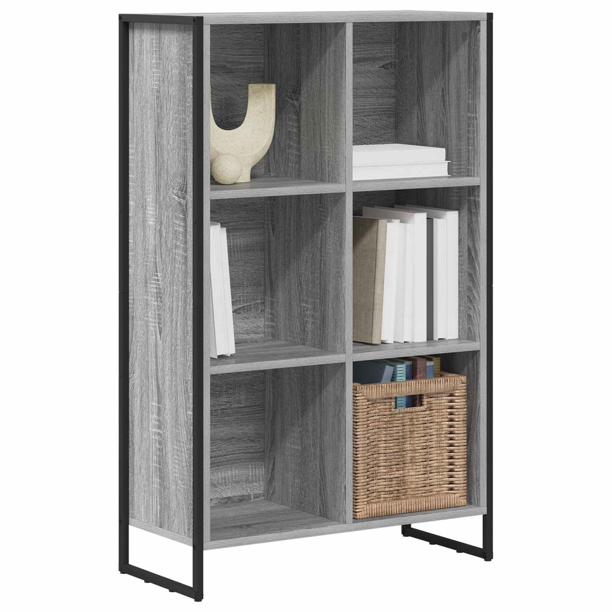 vidaXL Βιβλιοθήκη 99.5 x 30 x 108.5 εκ Επεξεργασμένο Ξύλο