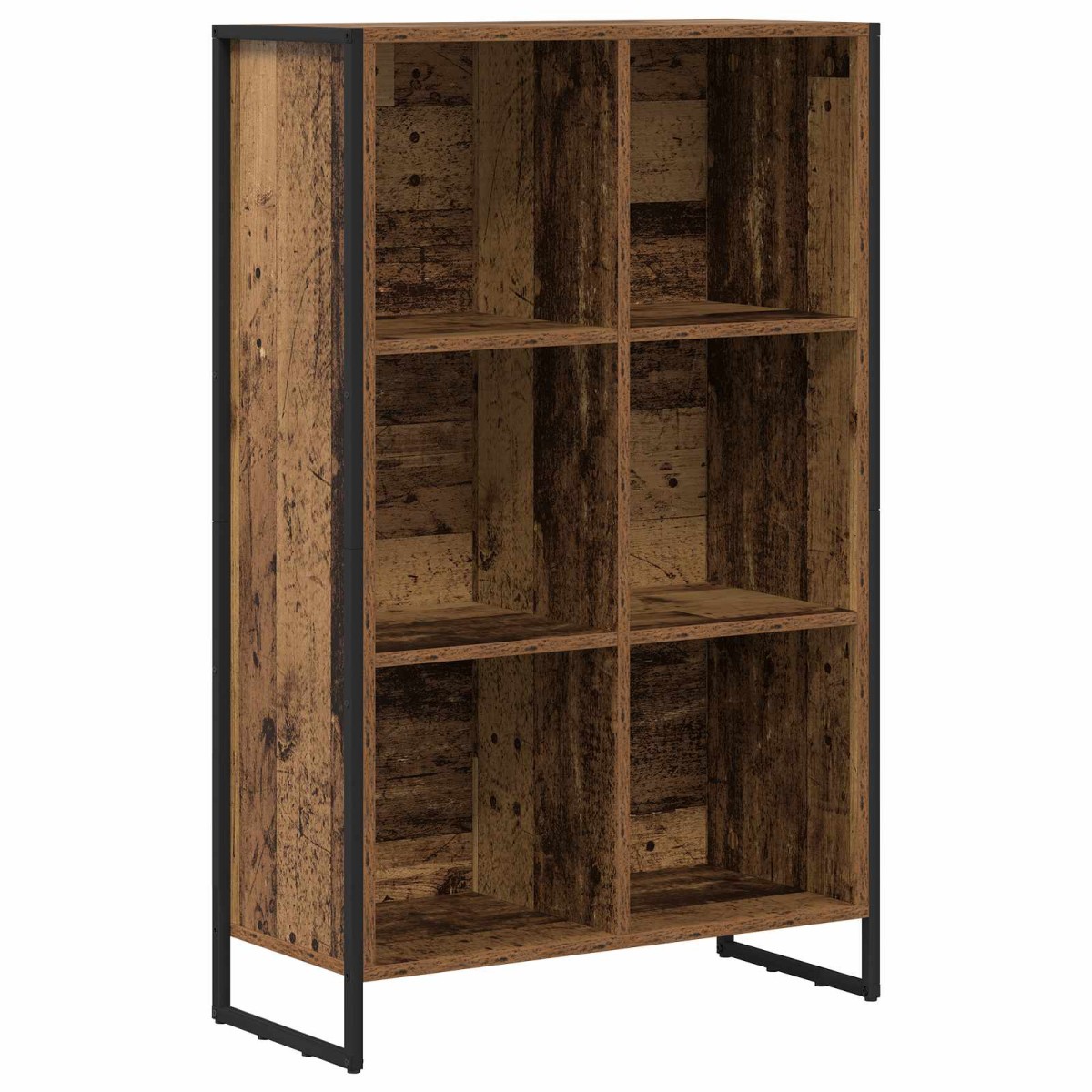 vidaXL Βιβλιοθήκη 99.5 x 30 x 108.5 εκ Επεξεργασμένο Ξύλο Παλιό Ξύλο