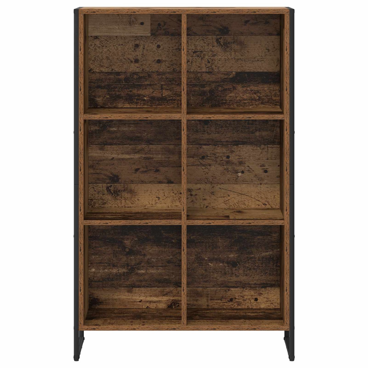 vidaXL Βιβλιοθήκη 99.5 x 30 x 108.5 εκ Επεξεργασμένο Ξύλο Παλιό Ξύλο