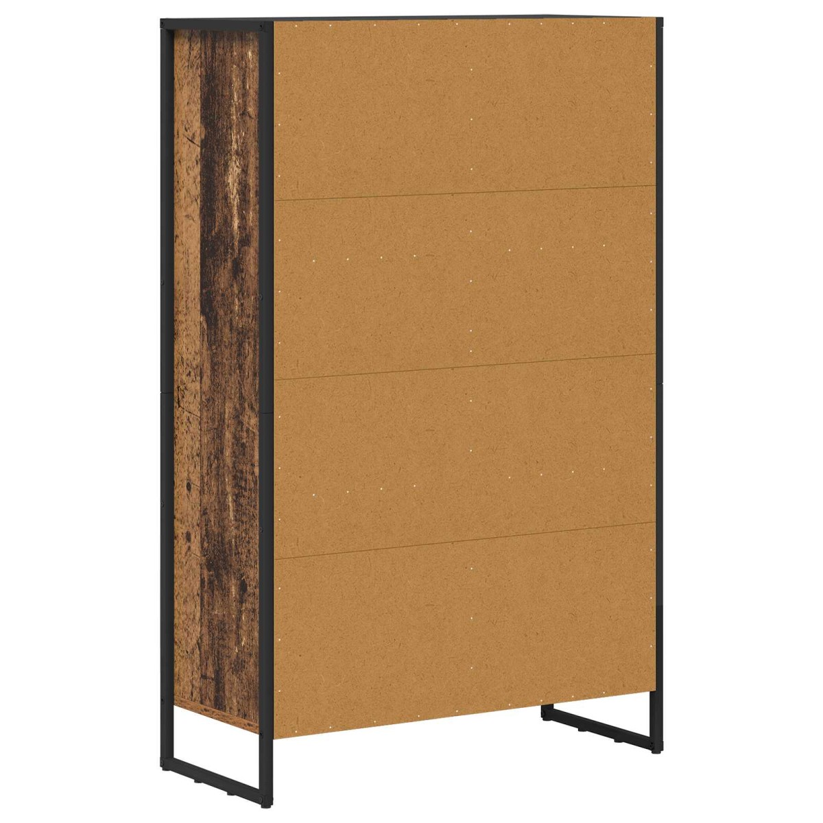 vidaXL Βιβλιοθήκη 99.5 x 30 x 108.5 εκ Επεξεργασμένο Ξύλο Παλιό Ξύλο